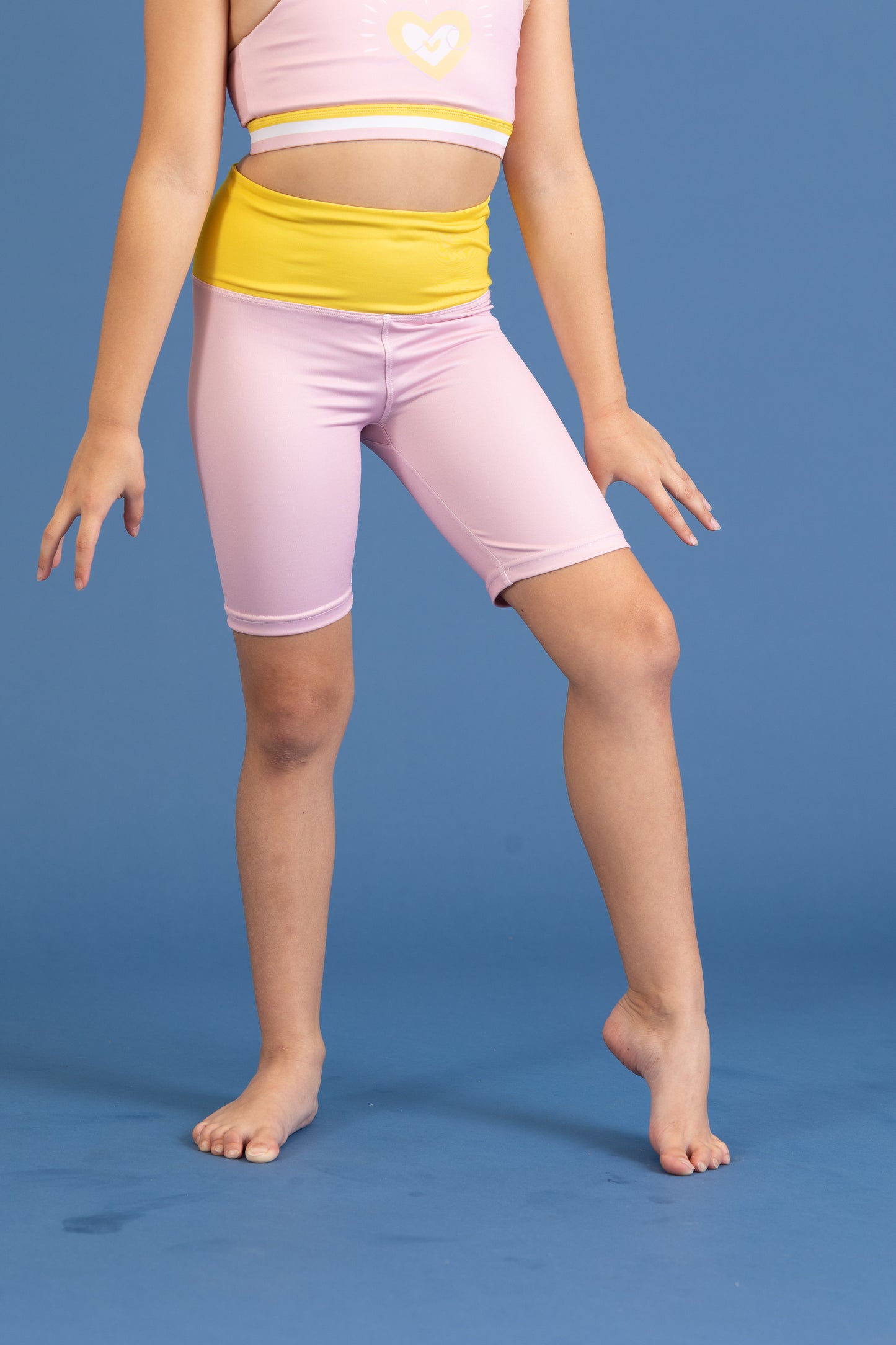 Blush Biker Shorts