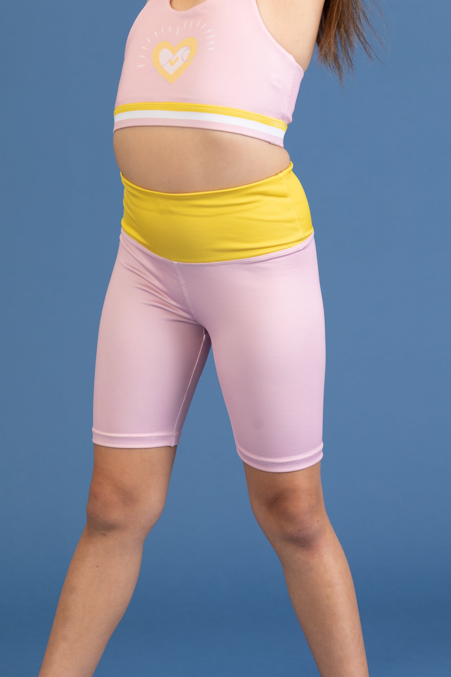 Blush Biker Shorts