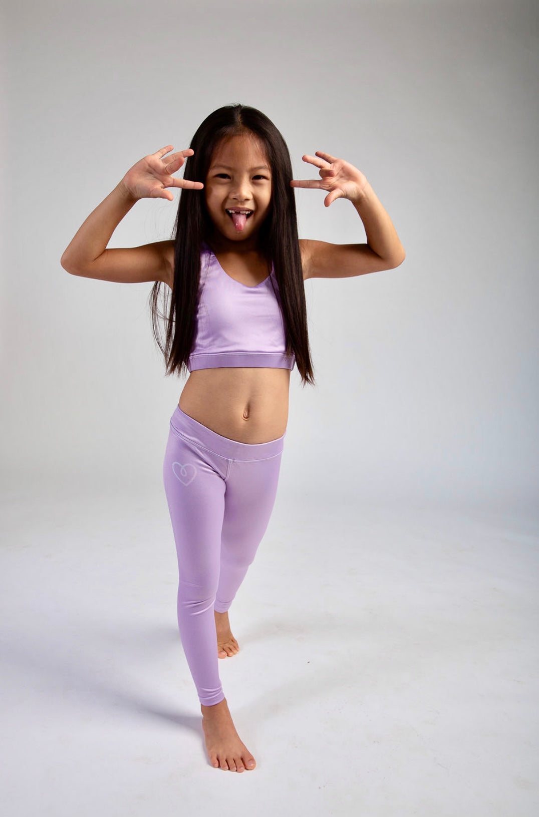 Purple Heart Legging