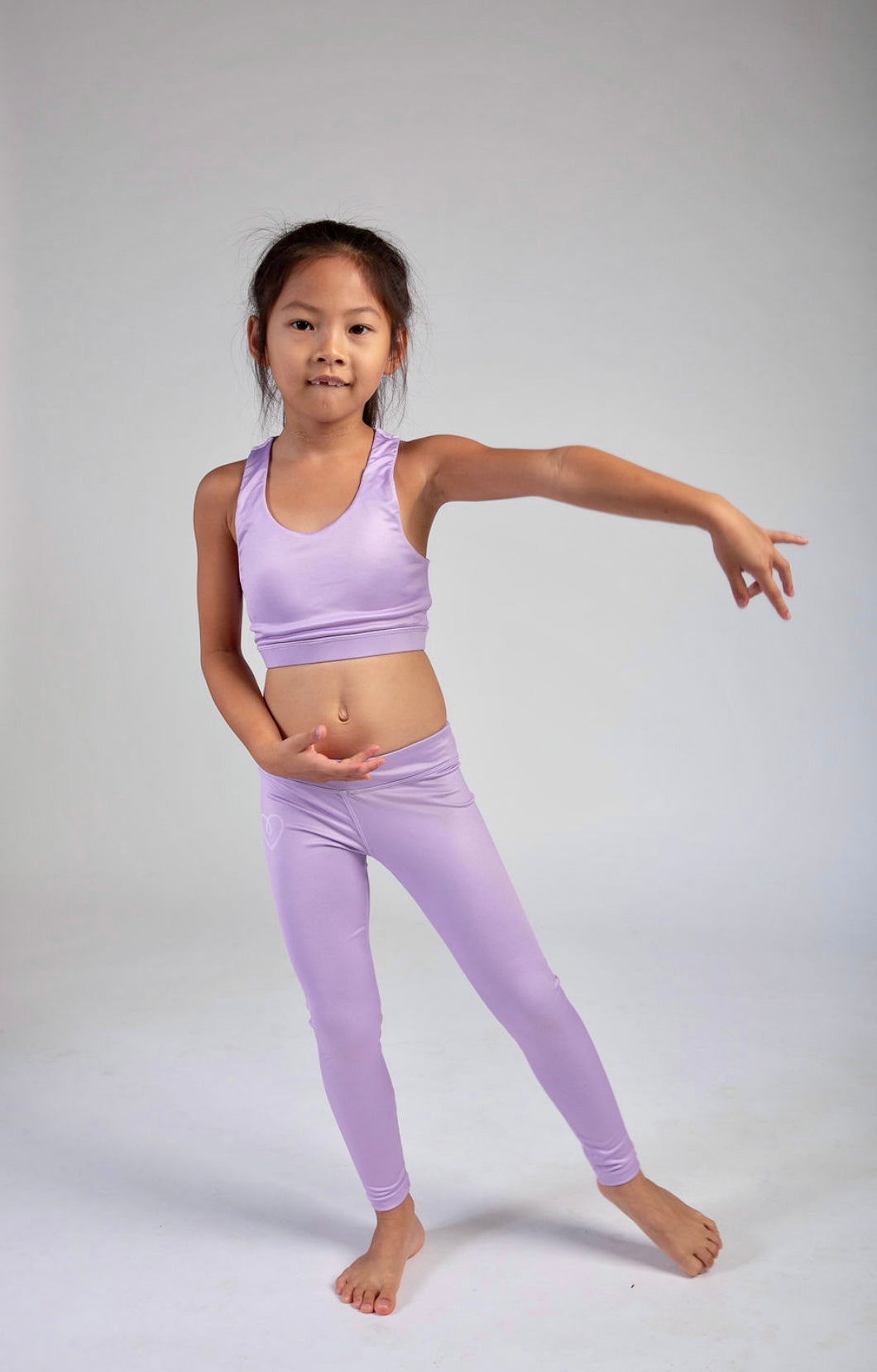 Purple Heart Legging