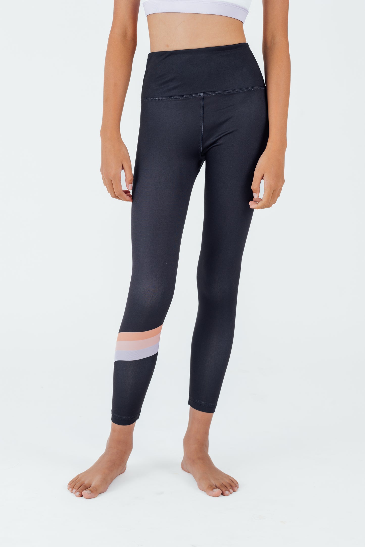 Black Retro Shooting Star Legging - Confidence