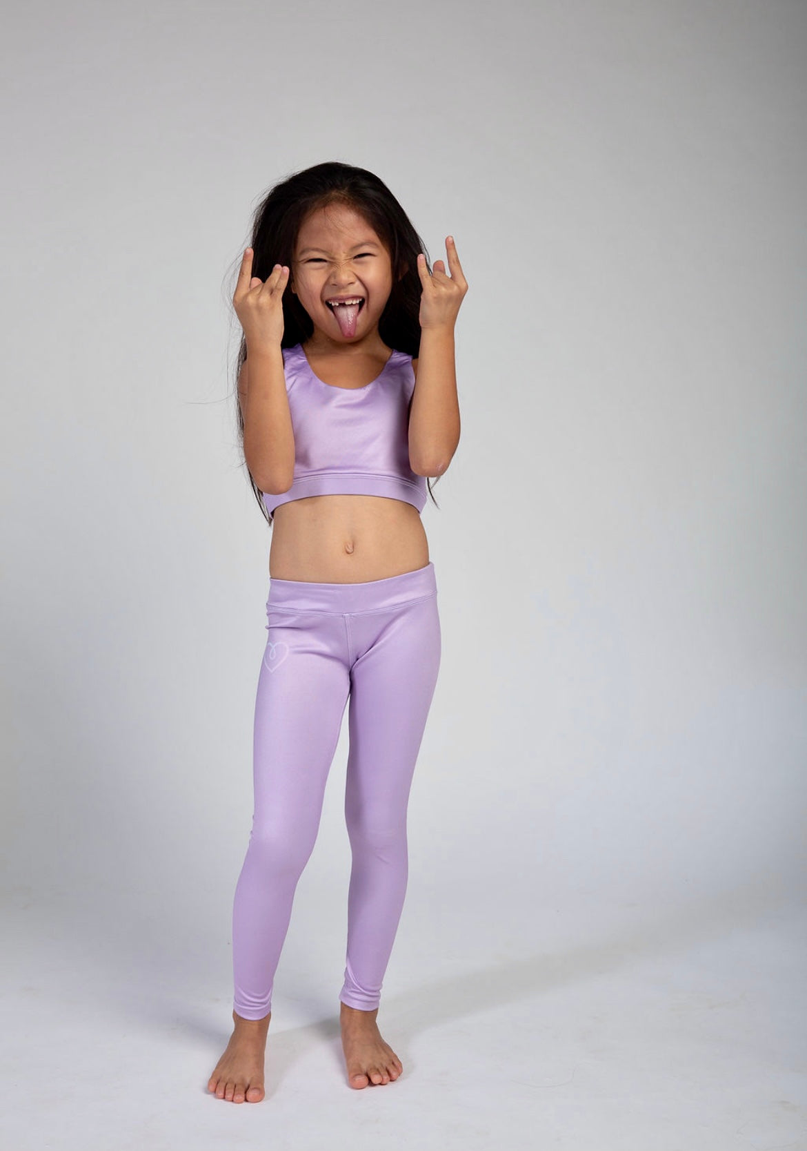 Purple Heart Legging - Sisterly Love